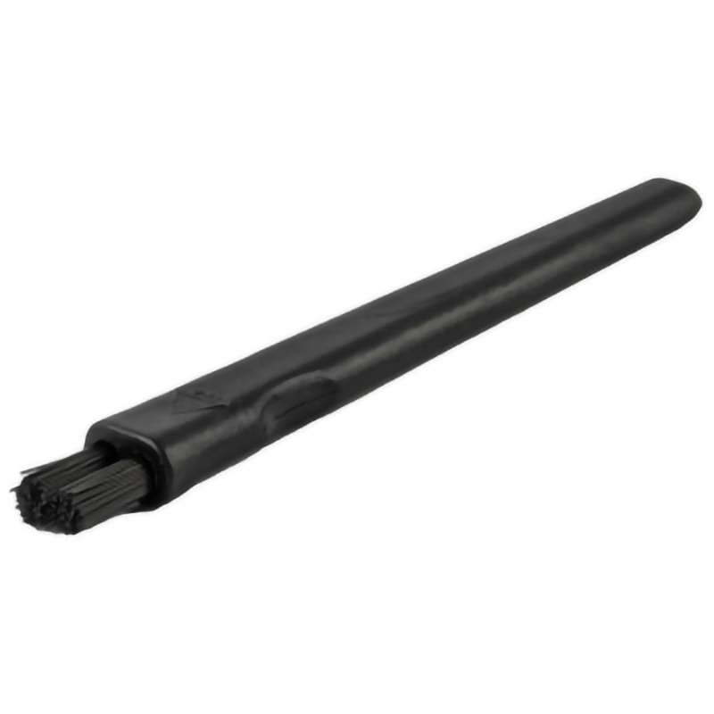 Brush, ESD, 1/2" Flat, Hard, Conductive, Nyln, Bristles